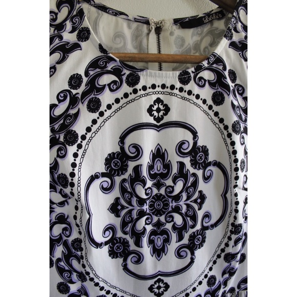 Preowned Lulus Medallion Mini Dress Small - Picture 6 of 10